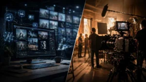 AIGeneratedVideovsTraditionalVideoProduction_CompleteCostQualityComparison2026_PulsePlayFilm