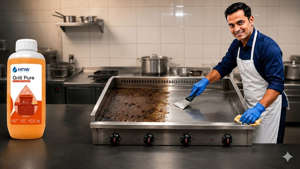 Hot Plate & Flat Grill Cleaning Procedure