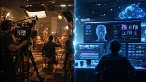 AI vs Traditional Video Production